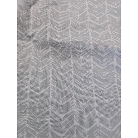 Womens Chevron Print Shorts Casual Lightweight Blue Patterned Le Tigre size 14 - Picture 2 of 8